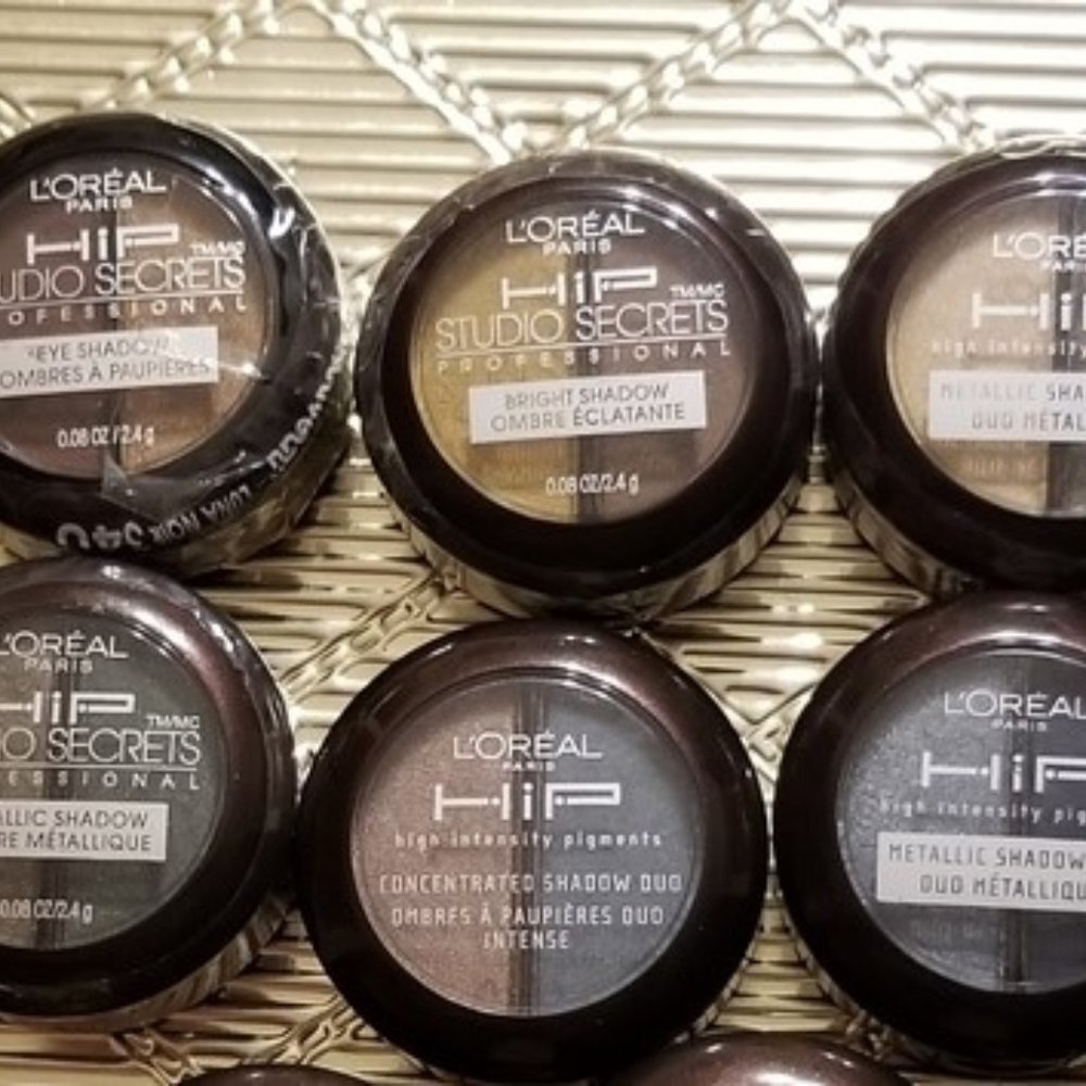 Loreal HIP Metallic Eyeshadow Duos Set of 5